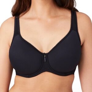 Wacoal 44DDD NEW Basic Beauty Spacer Underwire T-Shirt Bra Black